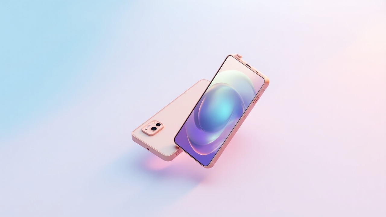 Premium smartphone with soft-touch matte design